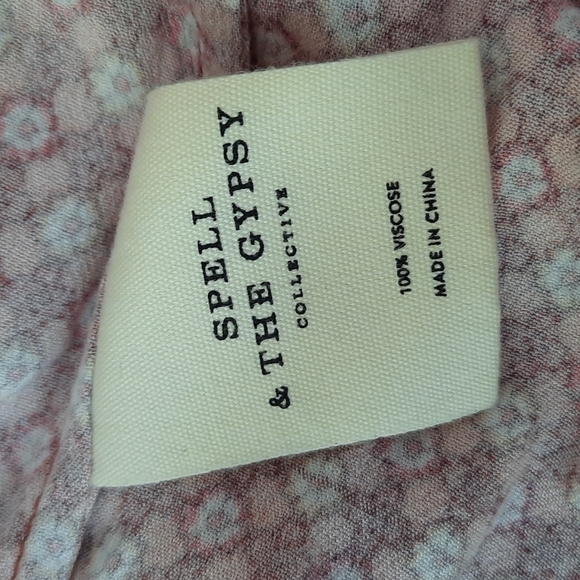 Spell and the Gypsy Portobello gown wine small - Picture 9 of 10